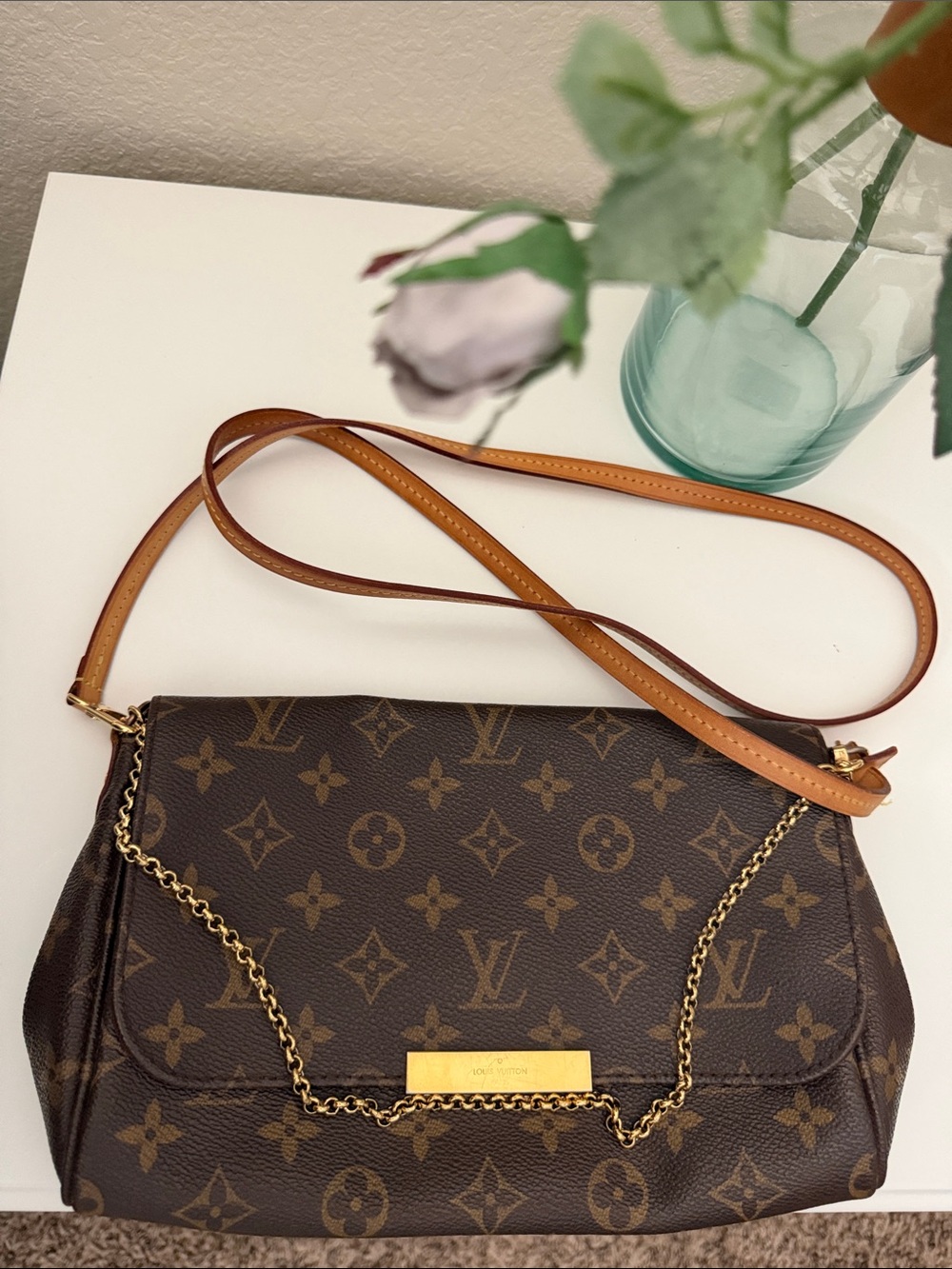 Louis Vuitton Favorite Monogram MM Crossbody Bag